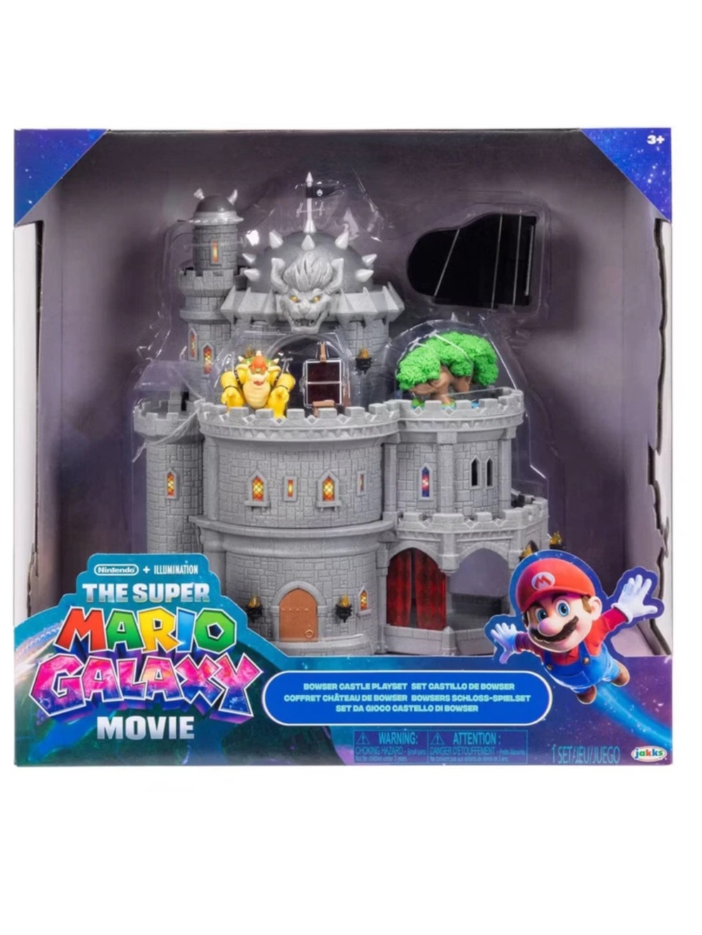 Super Mario Galaxy Deluxe Bowser Castle Playset w/ Piano Tree & Paintings *NEW*